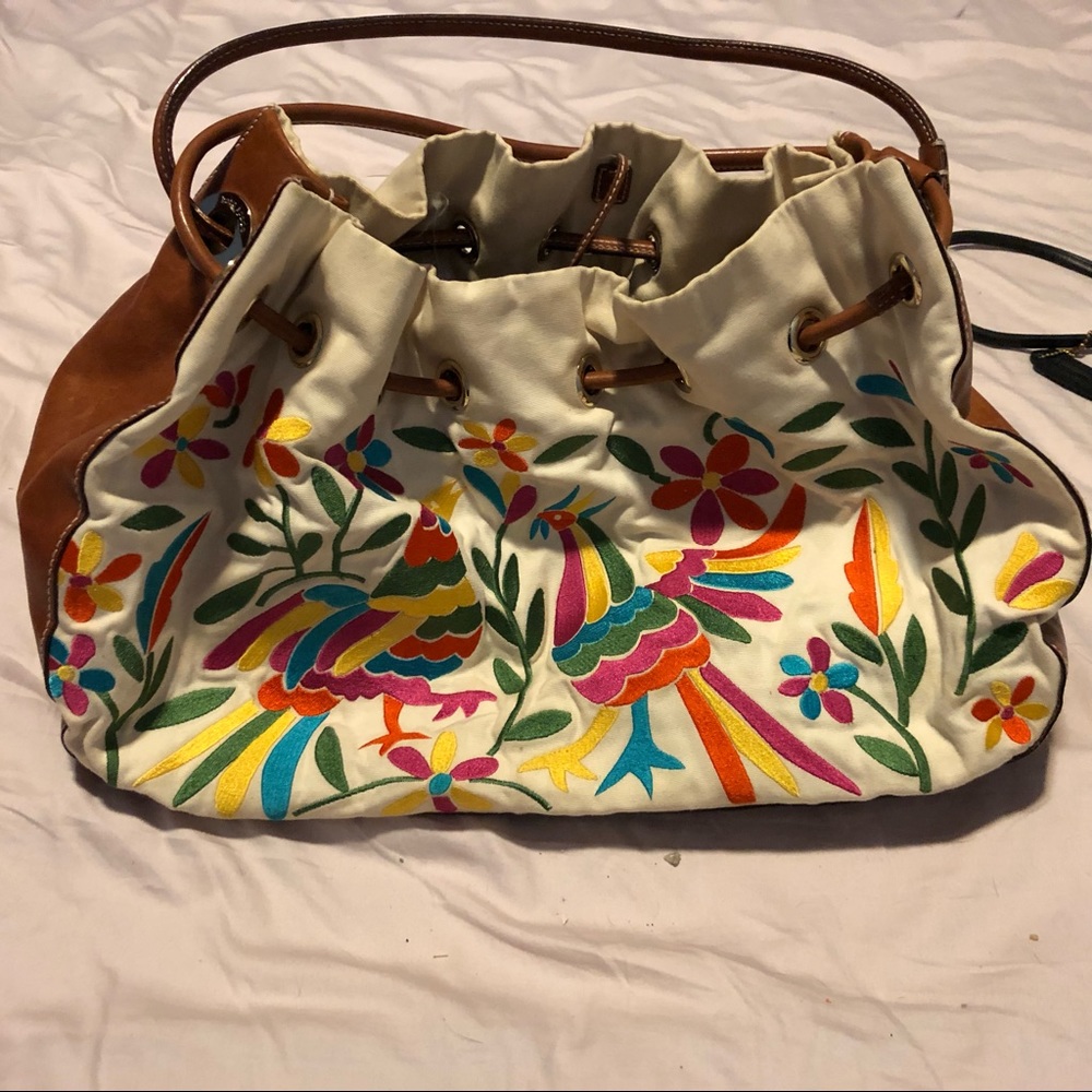 Kate Spade Leather Trim Purse